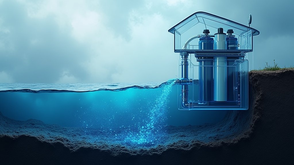 Spokanes PFAS Plan Clean Water for West Plains | West Coast Observer Cinematic wide angle shot of a sophisticated water filtration system symbolizing Spokanes plan to combat PFAS contamination and ensure safe drinking water for West Plains residents