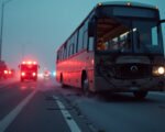 Dozens Hurt in Fiery California BusBig Rig Crash | West Coast Observer