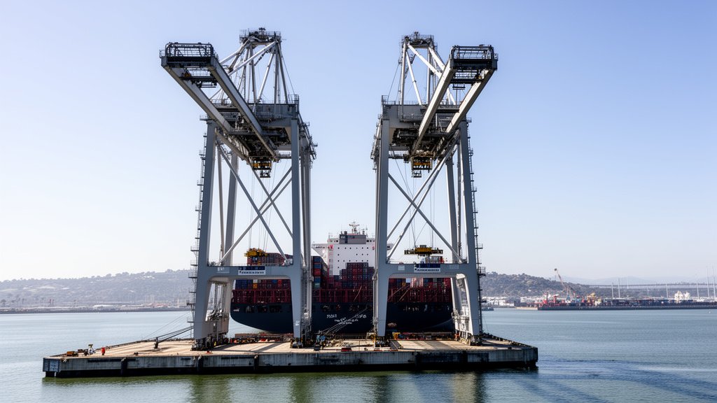 Port of Oakland Commissions Massive Electric Cranes to Power Green Future | West Coast Observer