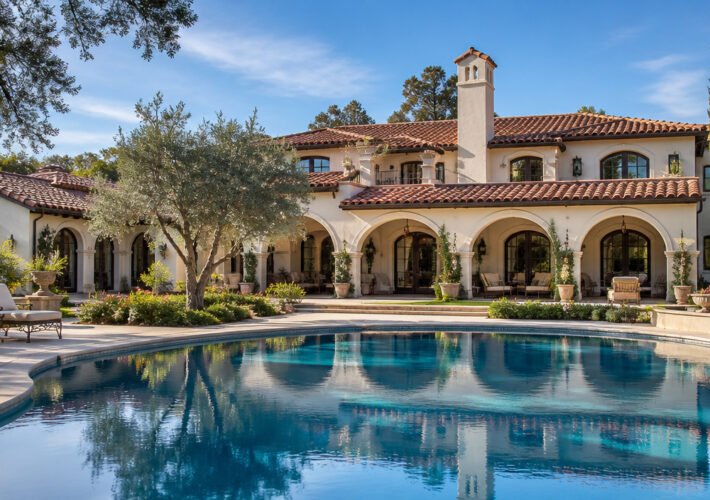 Gavin Newsom Lists $7.5M Spanish-Style California Estate