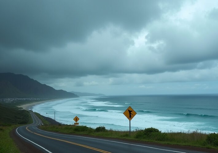 Hawaii Declares Emergency as Tropical Storm Lala Nears Hurricane Force