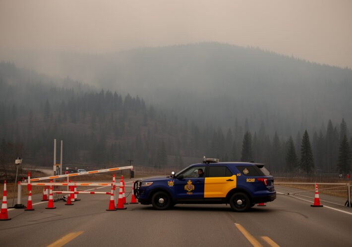 Summerland Wildfire: Man Arrested Inside Restricted Zone
