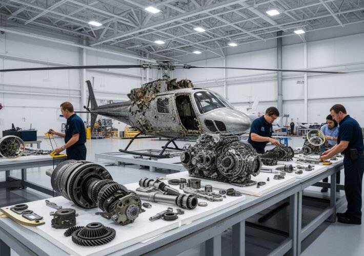 NewsChopper4 Wreckage Moved to Arizona for NTSB Analysis
