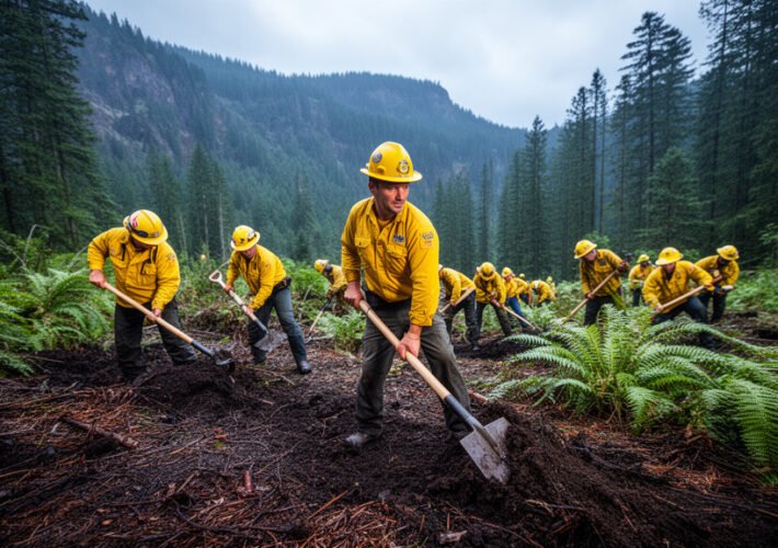 Oregon Wildfires Stalled: Rain Provides Critical Window for Containment