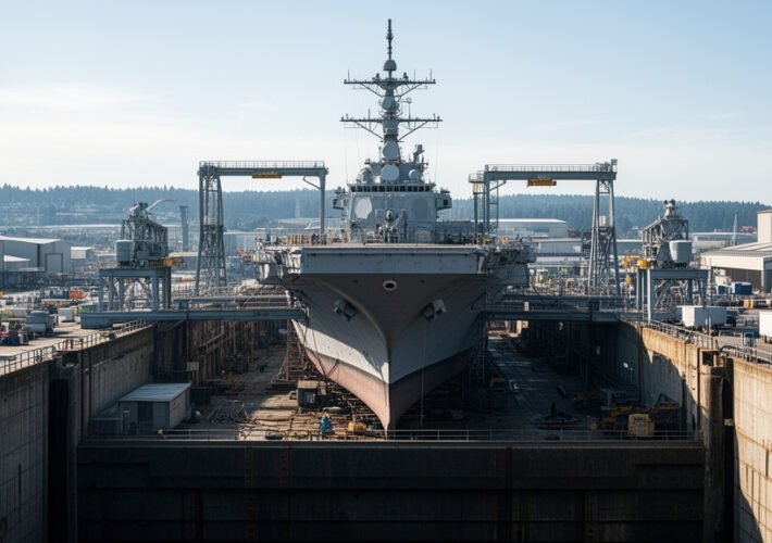 Navy Launches $30B Race to Modernize Shipyards
