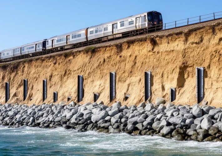 San Clemente’s Crumbling Coast: Rail Future on the Edge